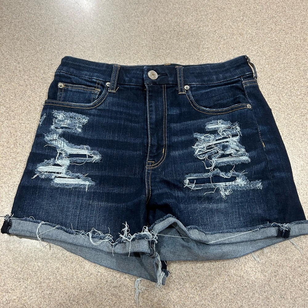 American Eagle curvy hi-rise shortie